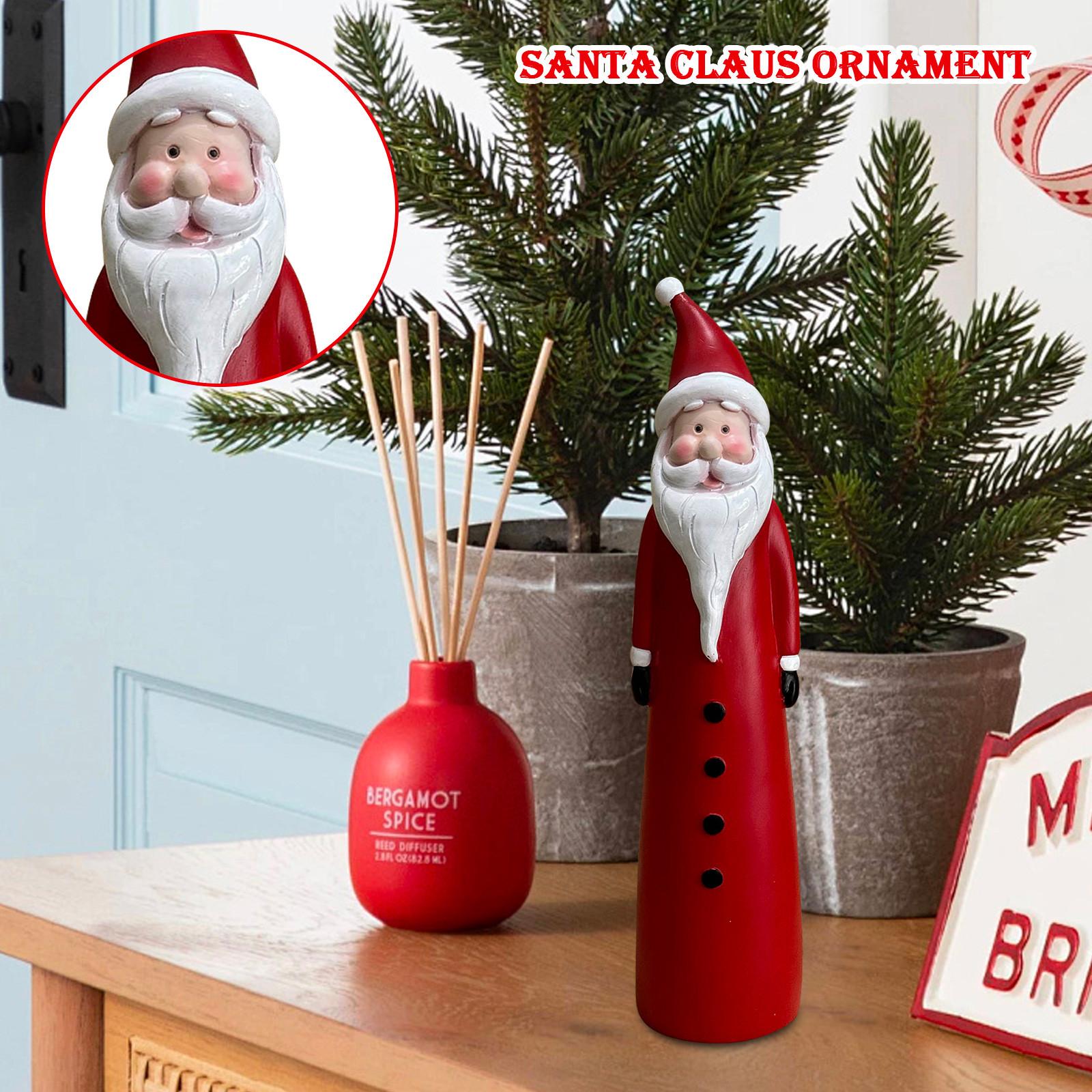 

Рождество, елочные украшения, снеговик-Клаус, рождественские украшения, снеговик из смолы One Size красный