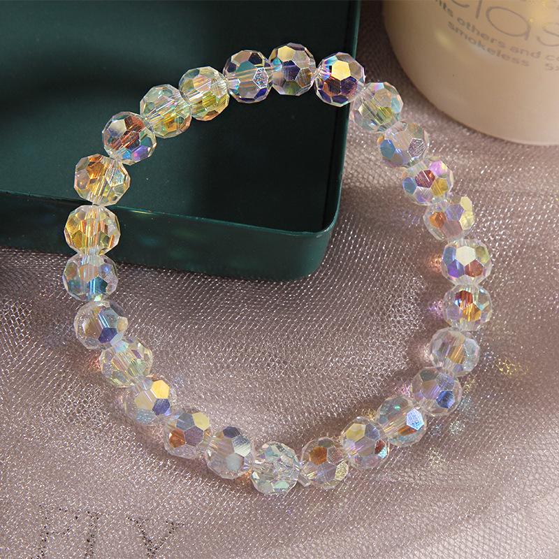 Summer Style Crystal Bracelet: Elegant Light Luxury, Sweet & Versatile for Women or Best Friends