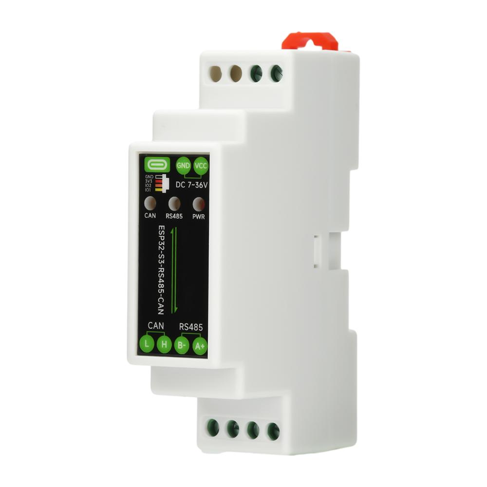 ESP32-S3 Industrial Control Board 1-Channel Wifi Bluetooth Relay RS485 CAN Communicator Type C for Automation And IoT