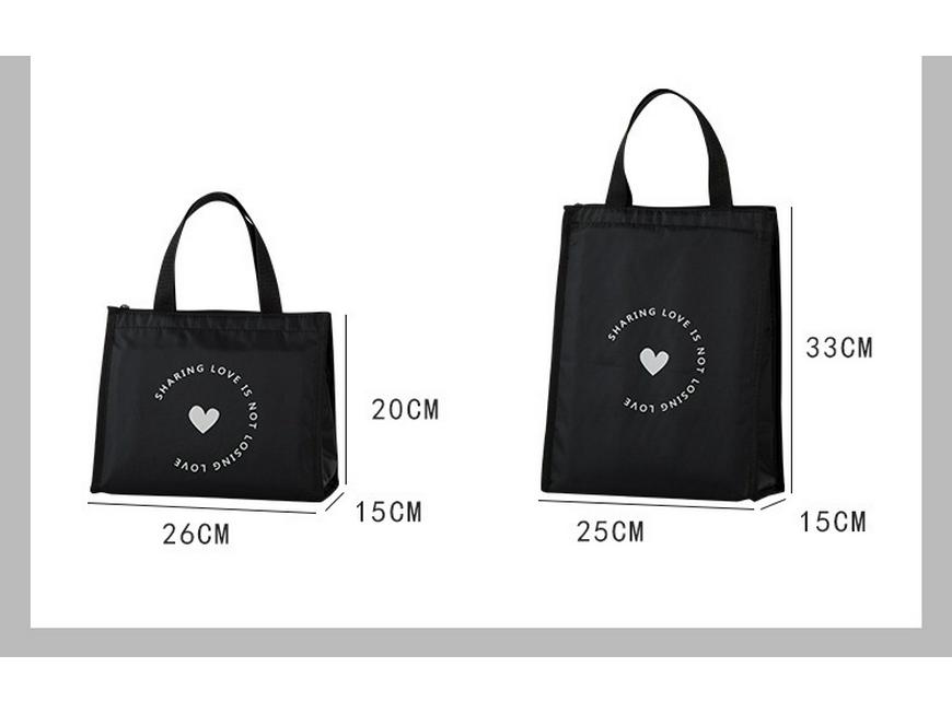Thickened Waterproof Insulated Oxford Cloth Lunch Handbag