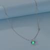 925 Silver Pendant Necklace Heart Star Charm Basic Chain Original Jewelry For Woman