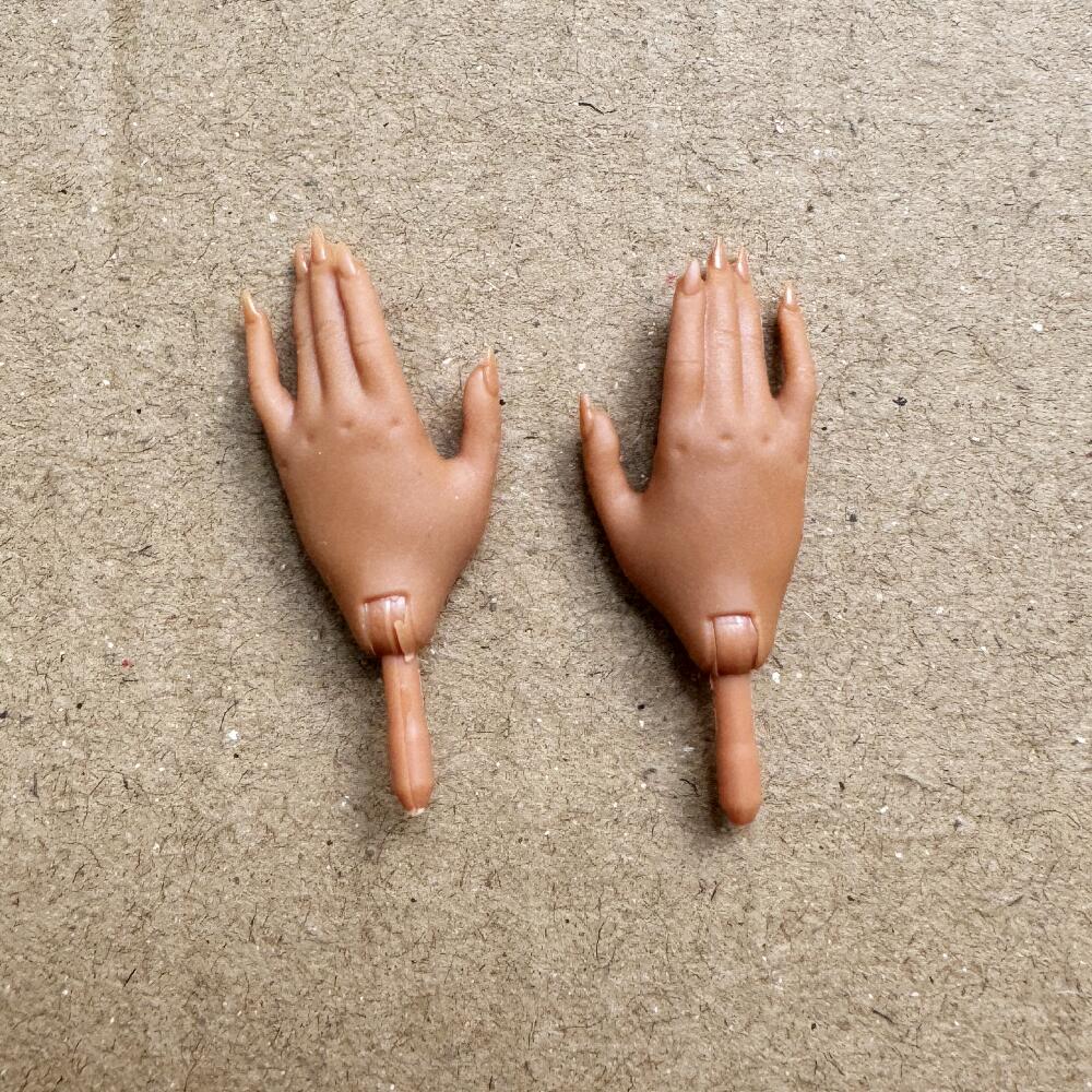 Big Sister Doll Replacement Hands White Brown Black Skin Doll Parts Original Doll Accessories 1/6 Doll Decorations