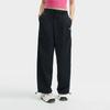 Fila Solid Color Tapered Woven Casual Pants Women Bottoms Black F51W429801F-BK