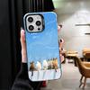 Cat Cute Kitten Cartoon Soft Phone Case for iPhone 15 16 17 Pro Max 17Air 16E 14 Plus 13 12 Mini Shockproof Cover Back Shell