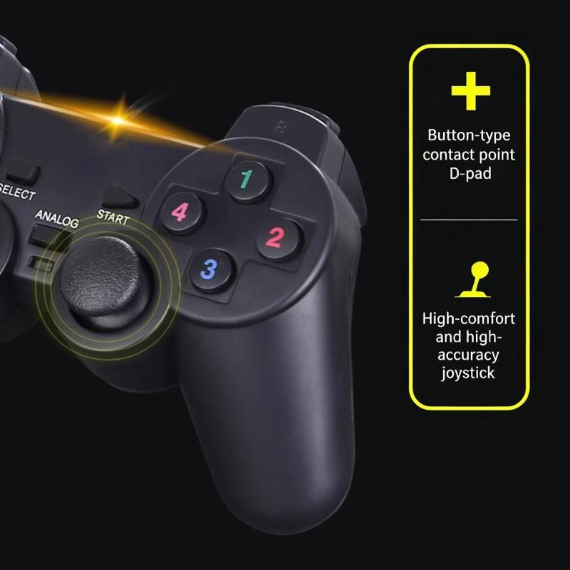 Arcades Style Game Controllers USB Gamepad Corded Joysticks for Computer Simulators Old School Gaming PLaying