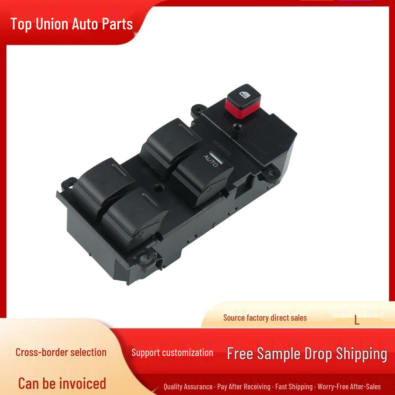 Right Hand Drive Electric Master Window Switch for 09-14 Honda Cars Electric