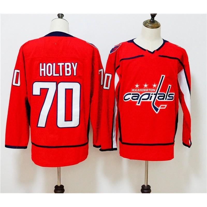 Washington Capitals NHL Hockey Jersey Authentic Style Fan Apparel Men Season Sportswear