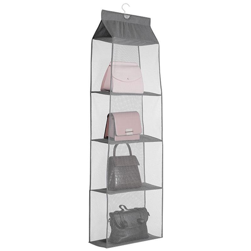 Hanging Multi-Layer Handbag Storage Organizer for Closets