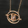 Creative Hourglass Necklace & Earring Set Sweater Chain Series