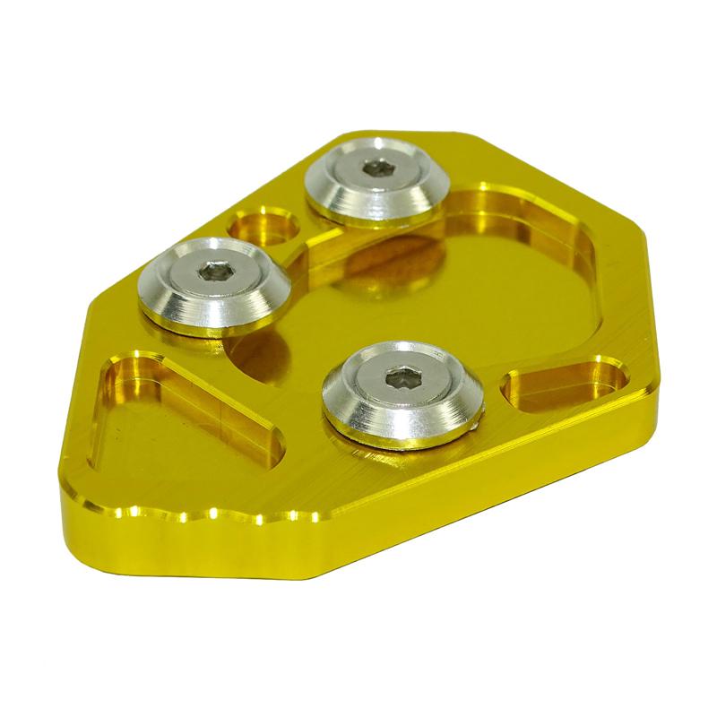 waase For BMW K1200R K1200S K 1200 S R 2005 2006 2007 2008 Kickstand Foot Side Stand Extension Pad Support Plate