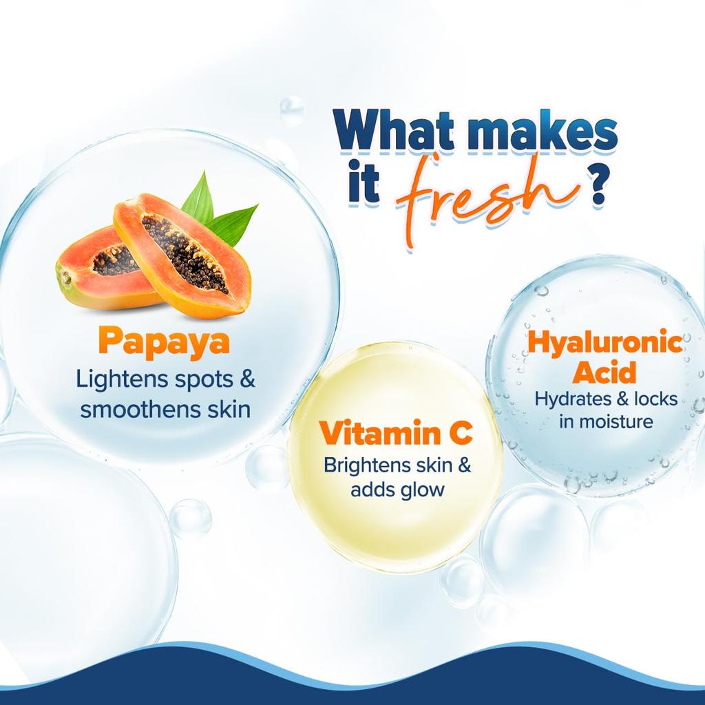 Aqualogica Glow+ Hydra Gel Moisturizer For Glowing Skin With Water Gel Texture, 24 Hour Hydration, Non Sticky Feel 100 g