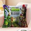 Game P-Plants Vs Z-Zombies Pillow Cushion Cover Pillowcase Living Room Sofa Home Decor Customized