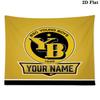 Custom Name BSC Young Boys Printed Tapestry – Wall Hanging for Bedrooms, Dorms, and Home Decor