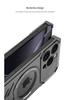 Borderless Metal Snap-Buckle Case for iPhone 17/16/15 Pro/Pro Max