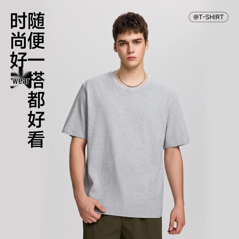 Jeep T-shirt da uomo a maniche corte in puro cotone