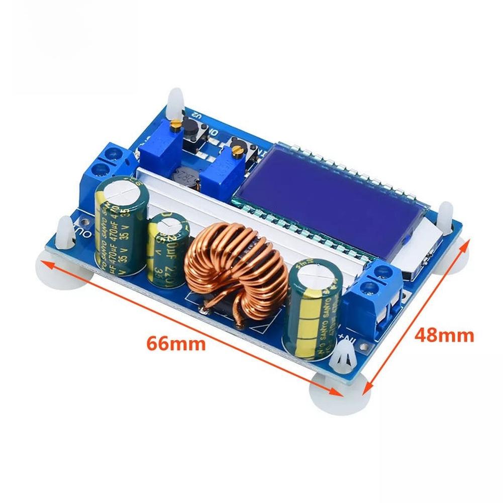 1pc Charging Module LCD Display Automatic Boost Step-Down Converter Module For Electrical Equipment Accessories