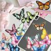 36PC Creative Colorful Butterfly Transparent Stickers Set Top Quality Waterproof DIY Decor for Notebook Phone Case