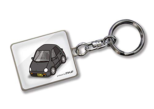 

MKJP Custom Keychain Honda Today Associe JA4 5th Model Base: Белый цвет автомобиля: черный