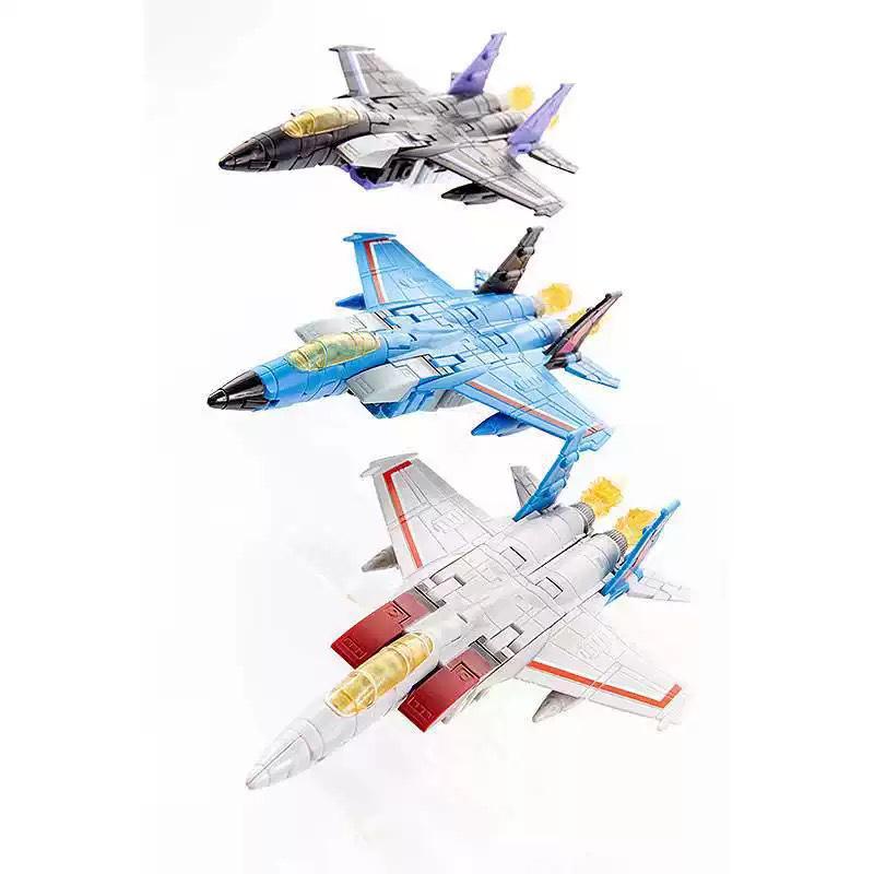 Jinbao FG01-03 Transformable Fighter Squadron Spider Sky Thunder Toy