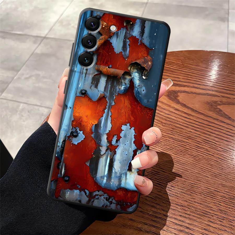 

Case for Samsung Galaxy A17 A54 A71 A24 A12 A13 A72 A73 A23 A34 A51 A52 A16 A14 A15 Phone Cover Rust Marks Galaxy A51 4G
