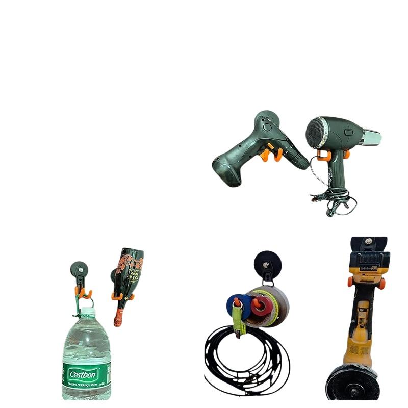 Strong Magnet Garage Hook Nail Free Installation Load-Bearing Anti Slip Waterproof Suitable For Gardening Tools 43mm