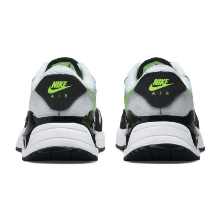 Nike Air Max SYSTM GS White Volt Kids Sneakers Pure-Platinum Black DQ0284-100