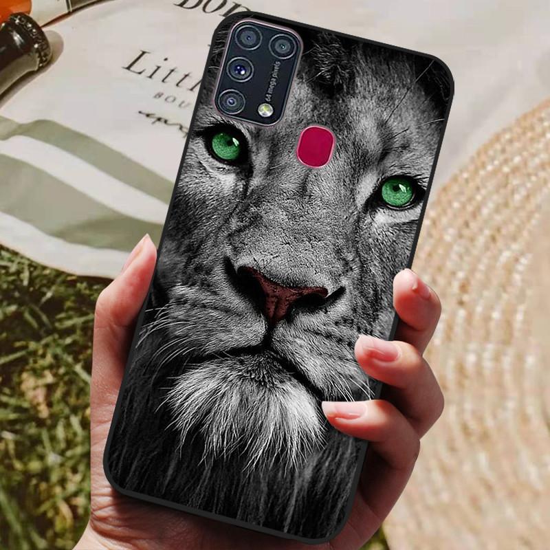 For Samsung M31 Case Phone Cover Silicone Soft TPU Back Cover for Samsung Galaxy M31 M 31 case SM-M315FZBVSER m315 Fundas Bumper