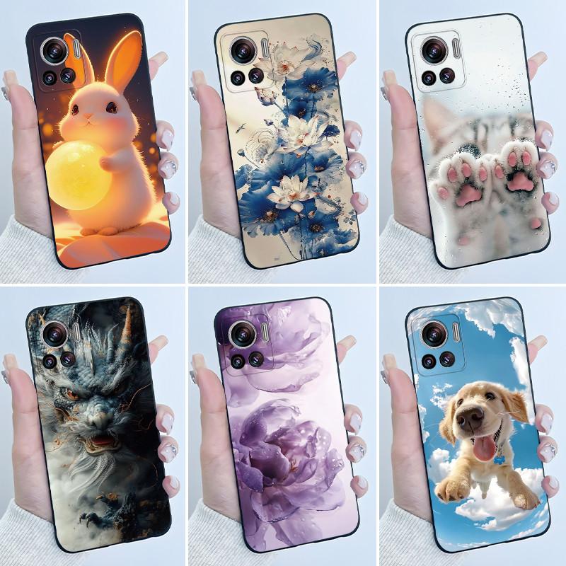 For Motorola Edge 30 Ultra Case Silicone Luxury Fashion Cute Cartoon Boys Girls Shockproof Bumper For Motorola Edge X Phone Case