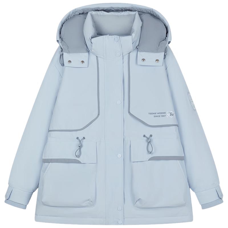 

Teenie Weenie Women s Hooded Light Outdoor Down Jacket L