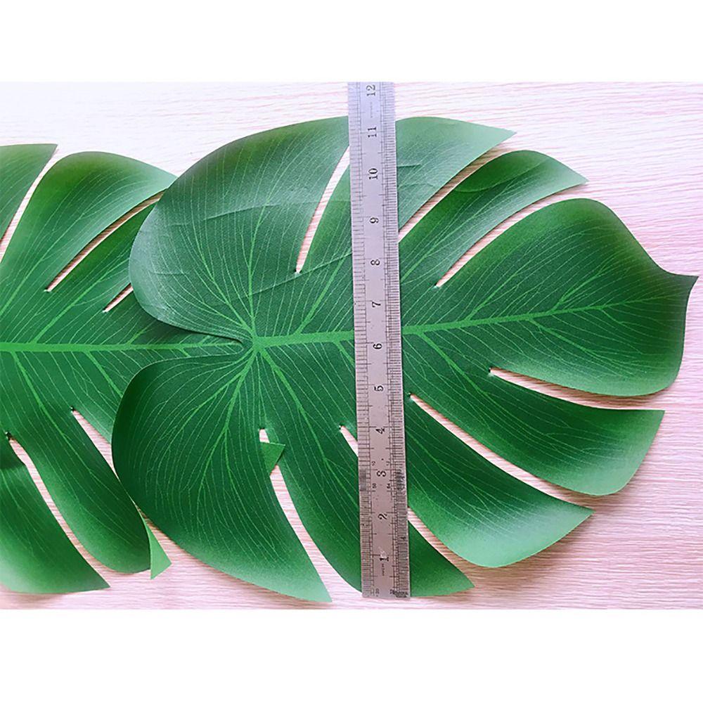 Grüne Partei Tischpflanzendeko Hawaii Stil Blumenarrangement Matte Dschungel Strand Themenparty