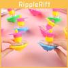 Plastic Kids Spin Gyroscope With Colorful Luminous Design For Activities