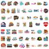 110 New Hawaiian Graffiti Stickers Suitcase Notebook Skateboard Water Cup Stickers