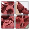Halloween Snack Making Tools Silicone Baking Mold Pumpkin Ghost Bat Skull Cake Pan Non Durable Heat Resistant Stick Chocolate Fondant Maker
