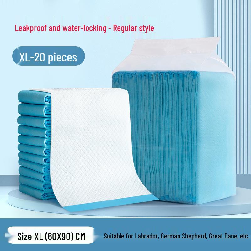 Thickened Disposable Dog Pee Pads - Deodorizing, Highly Absorbent, Large Size