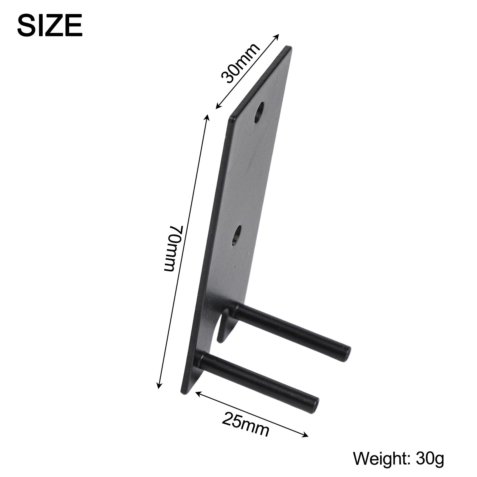 Set of 2 Metal Wall Brackets for Bose LifeStyle 650 Surround Speakers Designed for Enhanced Stability in Home Audio Systems China Mainland