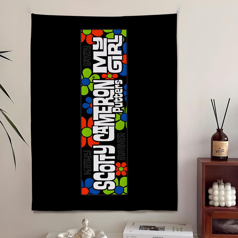 Wall Art Background Banner Golf Scooter Ccamerons Perfect for Home and Living Bedroom Decoration Fashionable Tapestry