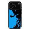 Case For iPhone 17 Pro Nike Logo Color Black and Blue Maniacase
