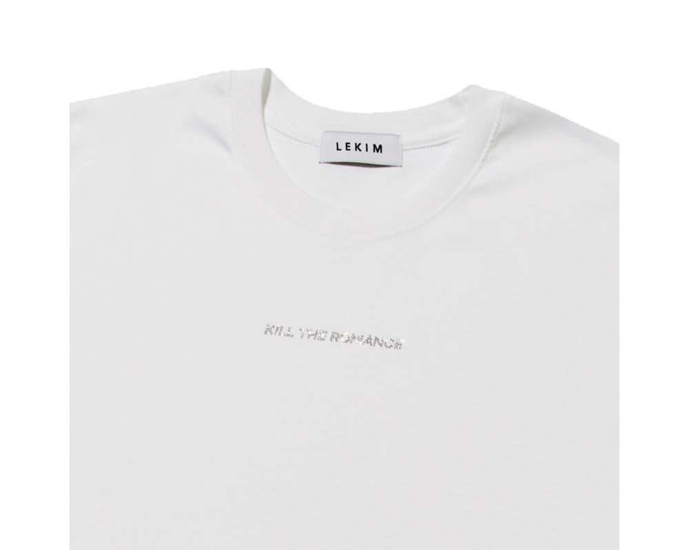 Lekim Kill The Romance Cubic T-Shirt White