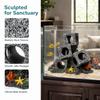 Hollowed-out Aquarium Rock Resin Shrimp Breeding Cave Cubes Cave Shelter  Home Aquarium