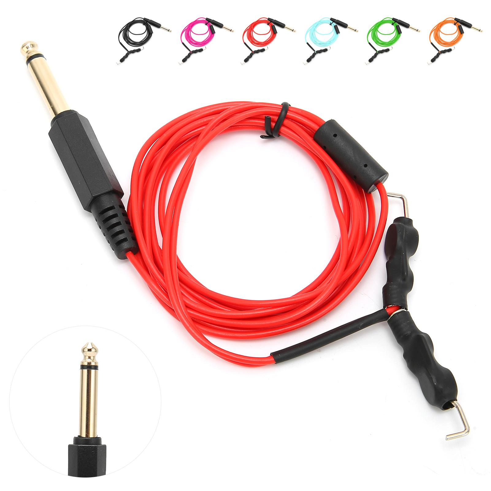 Татуировка клип шнур силиконовый тату машинка кабели крючок шнур аксессуары клип шнур — фото 12