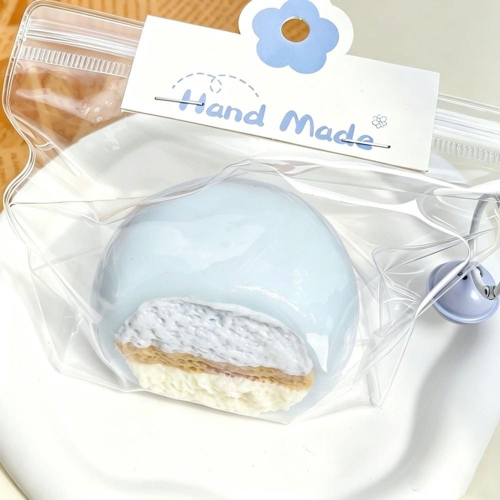 New Simulation Dessert Squeeze Toys Slow Rebound Cake Sensory Fidget Toy Glutinous Rice Dumpling Decompression Toy Gifts