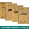 Large 16K Cowhide English Composition Notebook with Single Line, Guizhou Edition