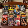 P-Pulp F-Fiction Movie Phone Case For Samsung Galaxy A73,A72,A71,A70,A53,A52,A51,Soft Silicone Black Cover