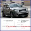 For Jeep Grand Cherokee WK2 2011~ 2012 2013 2014 2015 Gloss Black Outer Door Handle Cover Protective Sticker Car Accessories