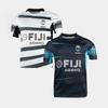 Maglietta da Rugby Unisex, Maglia da Casa, Fiji 7S, Maglietta a Girocollo Top