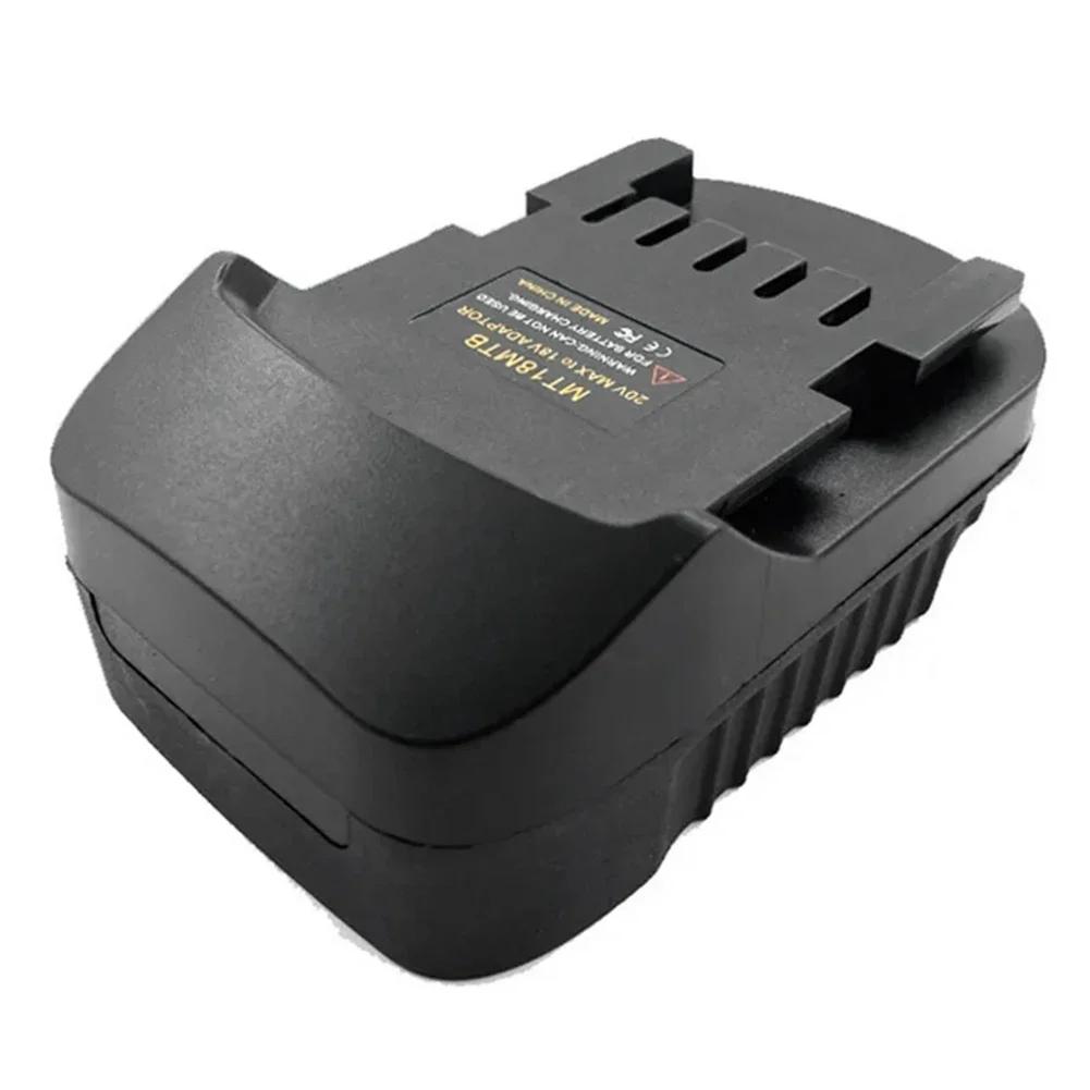 For Metabo 18V Power Tool MT18MTB Adapter Compatible With for Makita 18V Li-ion Battery Replacement For Metabo Battery