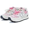 New Balance NB 574 Abrasion Resistant Low top Running Shoes Unisex Pink White U574LS2(Team679-)