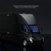 1:32 Lega Semi Elettrico Semi Rimorchio Camion Testa Auto Modello Diecast Container Trasporto Camion Veicoli Auto Modello Suono Luci Giocattoli