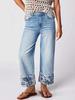 Women's Mid-Waist Straight Leg Embroidered Jeans - Popular Bestseller in Europe and America