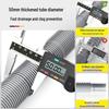 Retractable Anti-odor Stainless Steel Sink Drain Pipe Kit